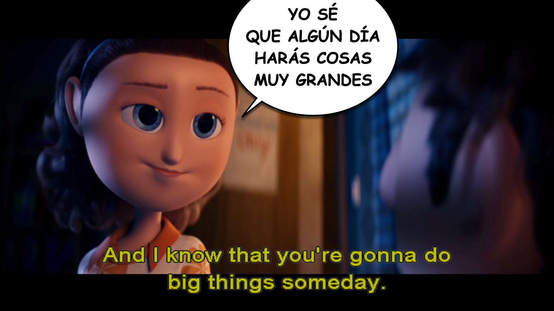 Cloudy with a Chance of Meatballs spanish-ace.com Learn Spanish.001