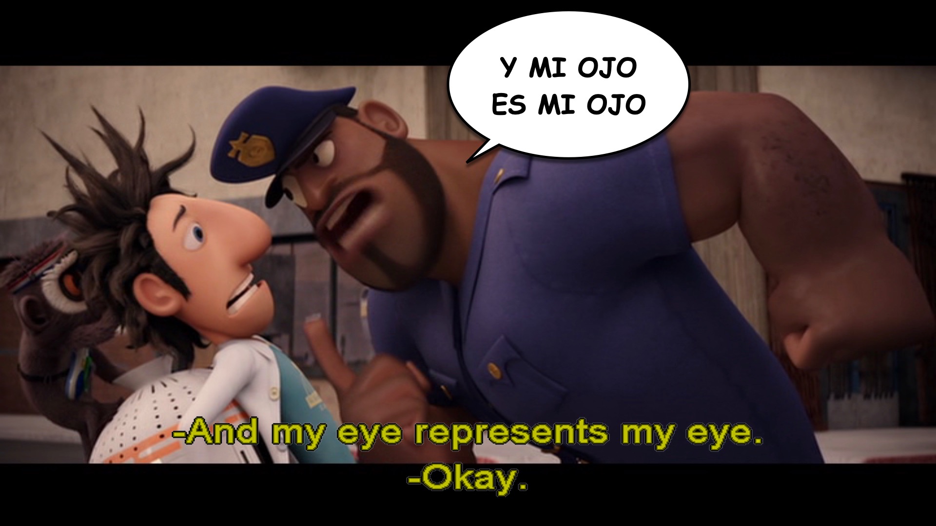 Cloudy with a Chance of Meatballs spanish-ace.com Learn Spanish.012