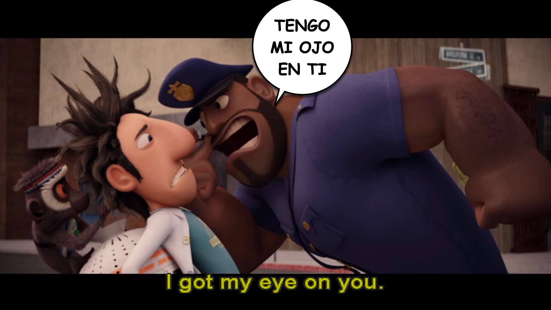 Cloudy with a Chance of Meatballs spanish-ace.com Learn Spanish.013