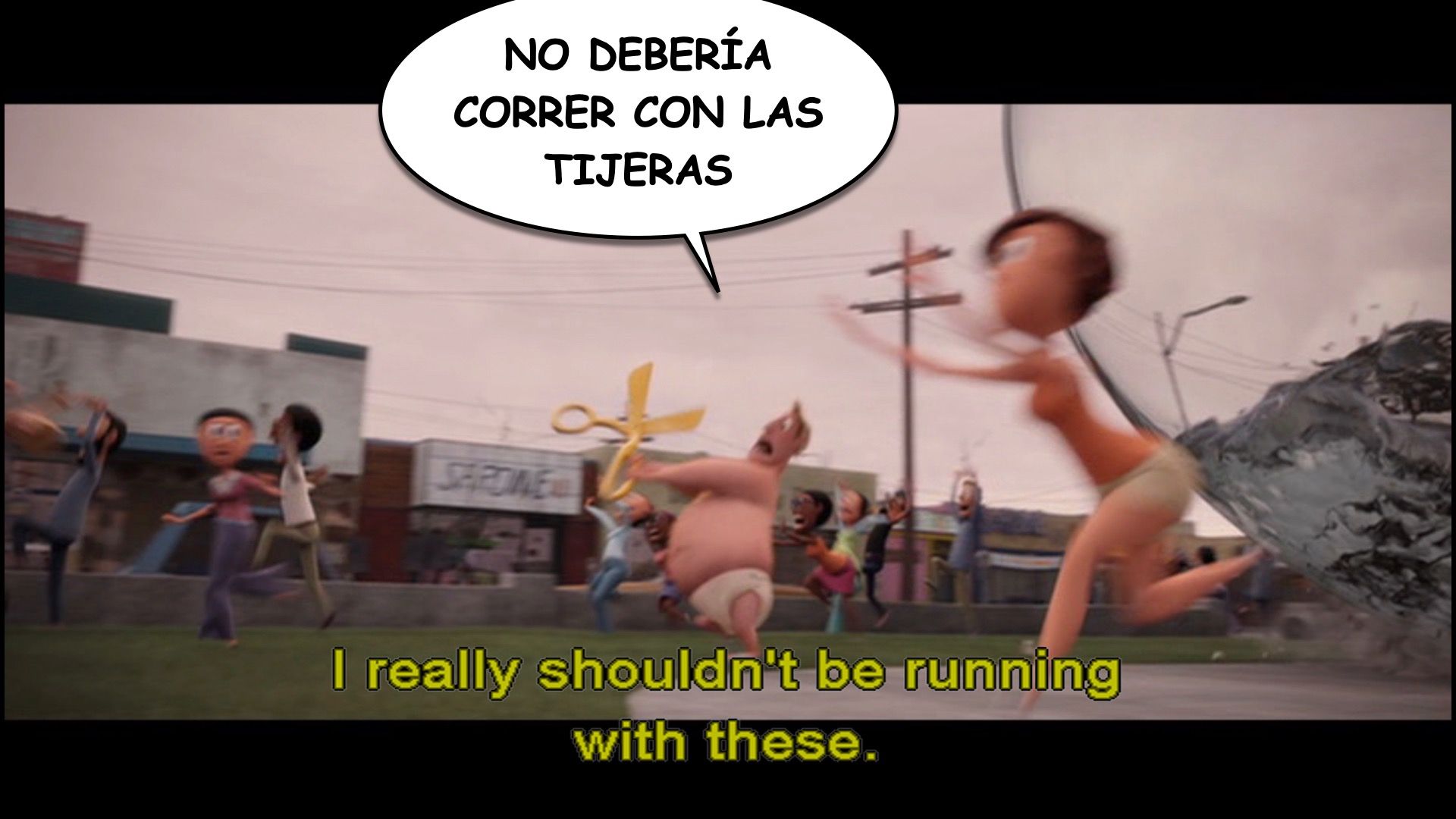 Cloudy with a Chance of Meatballs spanish-ace.com Learn Spanish.016