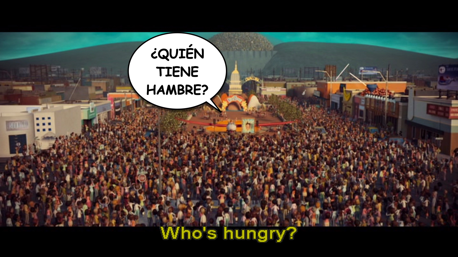Cloudy with a Chance of Meatballs spanish-ace.com Learn Spanish.033