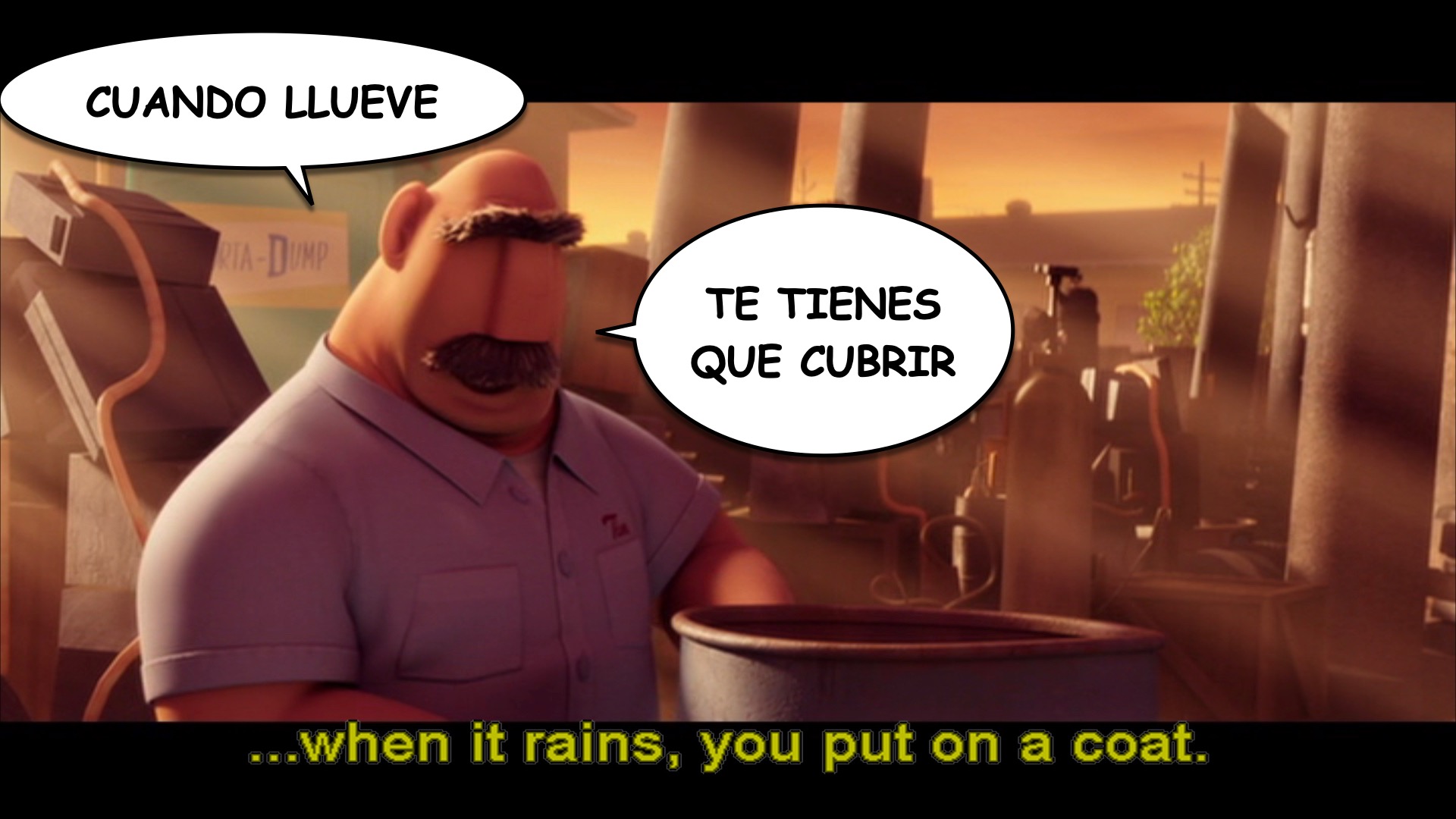 Cloudy with a Chance of Meatballs spanish-ace.com Learn Spanish.037