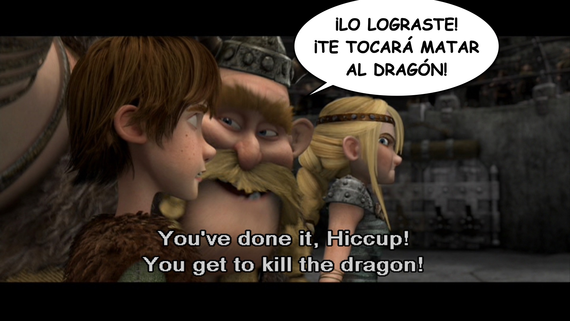 How to Train Your Dragon spanish-ace.com Learn Spanish.047