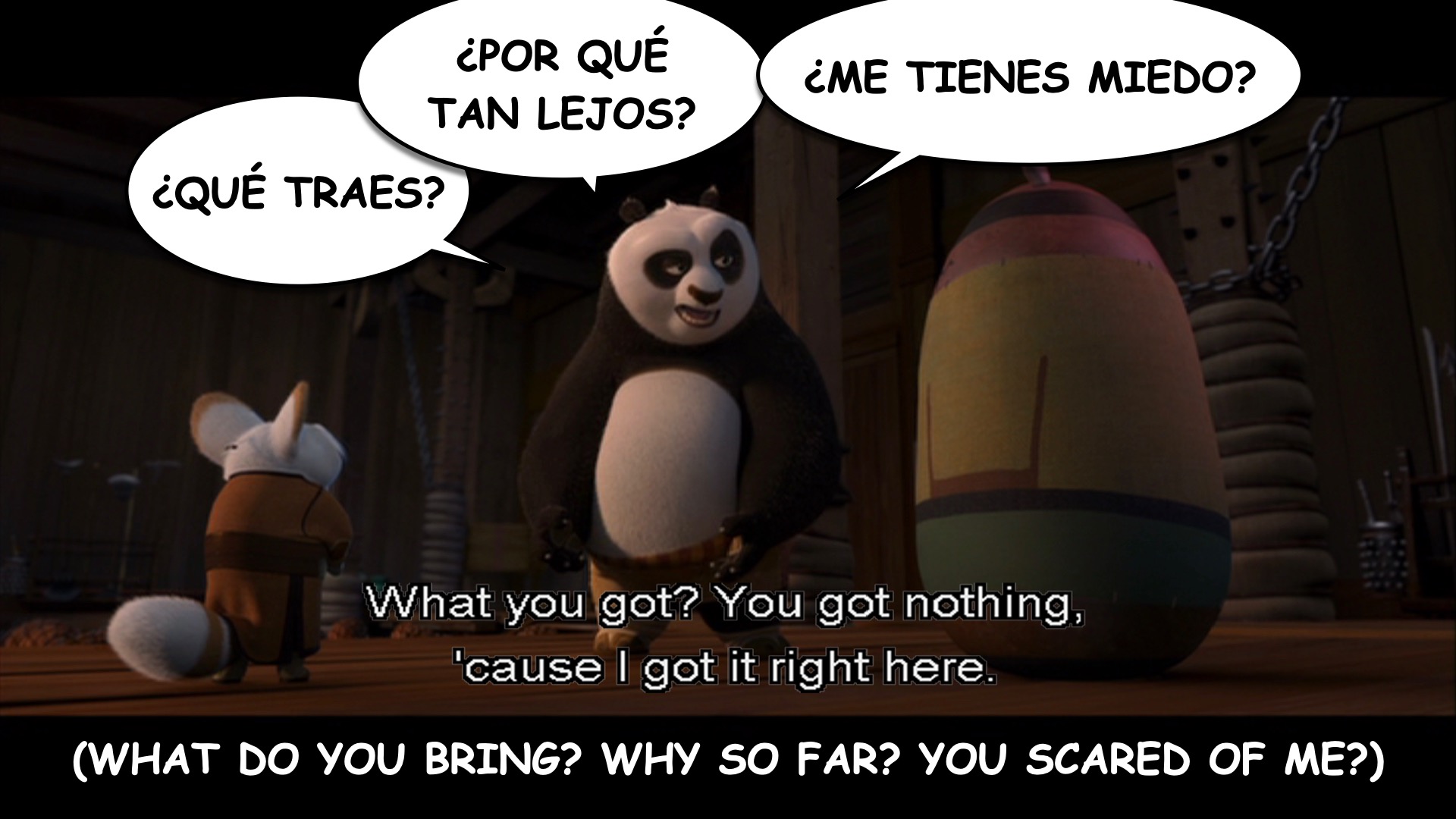 Kung Fu Panda spanish-ace.com Learn Spanish.022